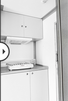 Автолаборатория - установка шкафа