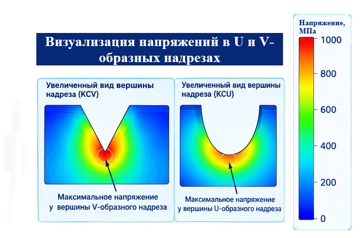 Ударная вязкость KCU и KCV: почему значения нельзя приравнивать фото 3