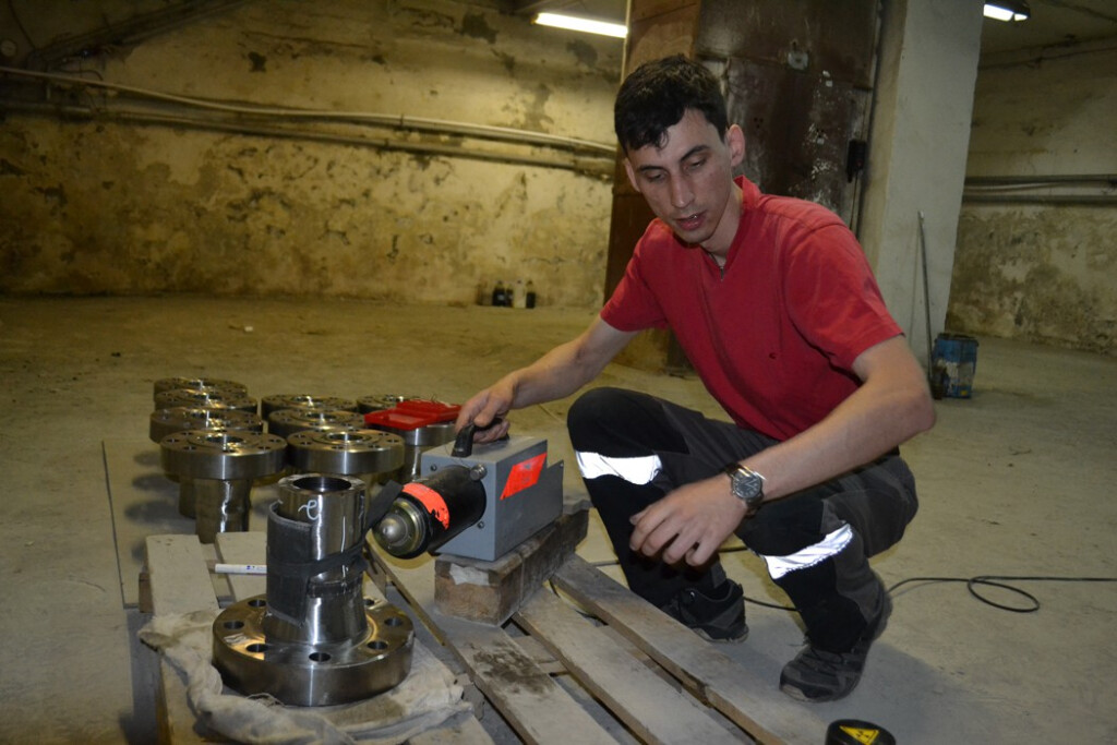 Приварка патрубка к фланцу