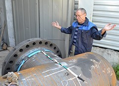 Кольцевой шов. Приварка фланца к тройнику