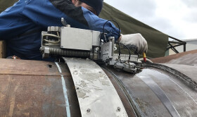 Испытание системы ультразвукового контроля «АВГУР-Т»