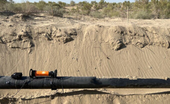 Контроль сварных швов без снятия изоляции и выведения трубопровода из эксплуатации  в жарких климатических условиях