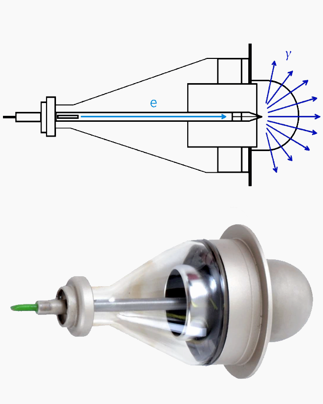 Импульсная рентгеновская трубка фото 1
