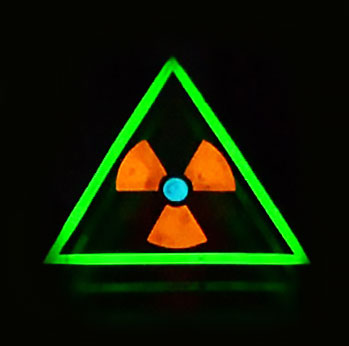 Свечение цинтиллятора