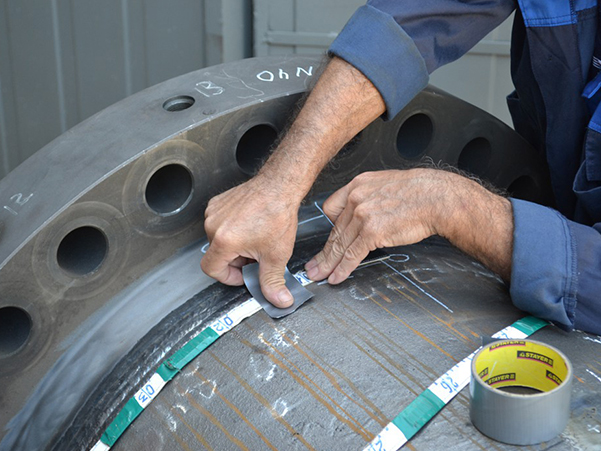 Кольцевой шов. Приварка фланца к тройнику фото 2