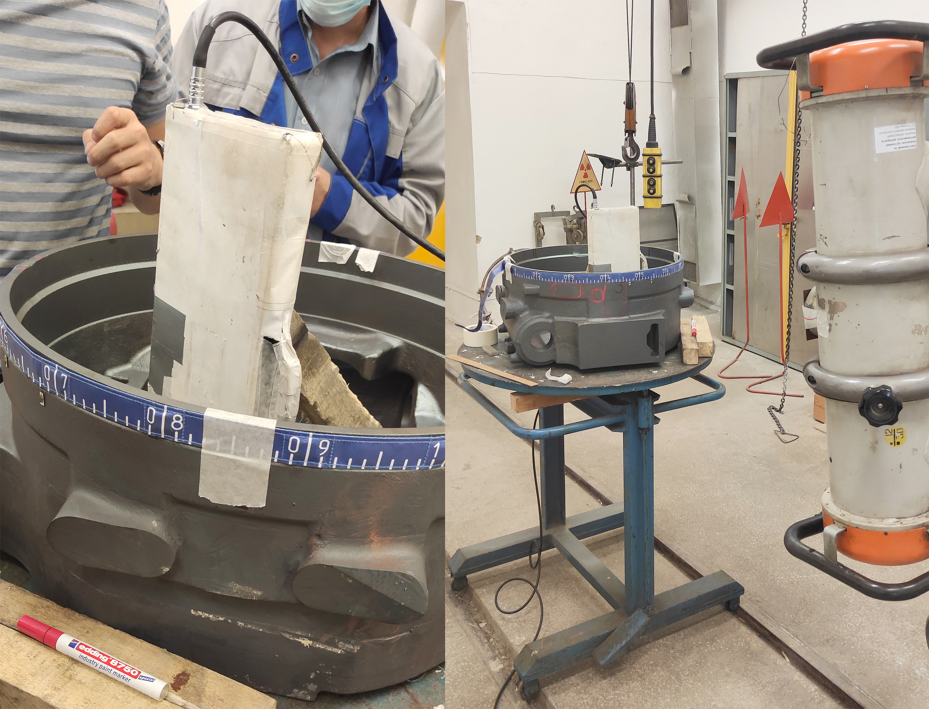 Радиографический контроль стального литья сложной формы фото 1