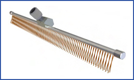 Прямоугольный щёточный электрод для дефектоскопа Elcometer 266