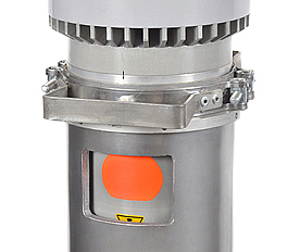 Окно выхода излучения на свинцовом кожухе для РПД-250 СН