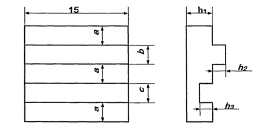 Образец-имитатор выпуклости/вогнутости сварного шва фото 2