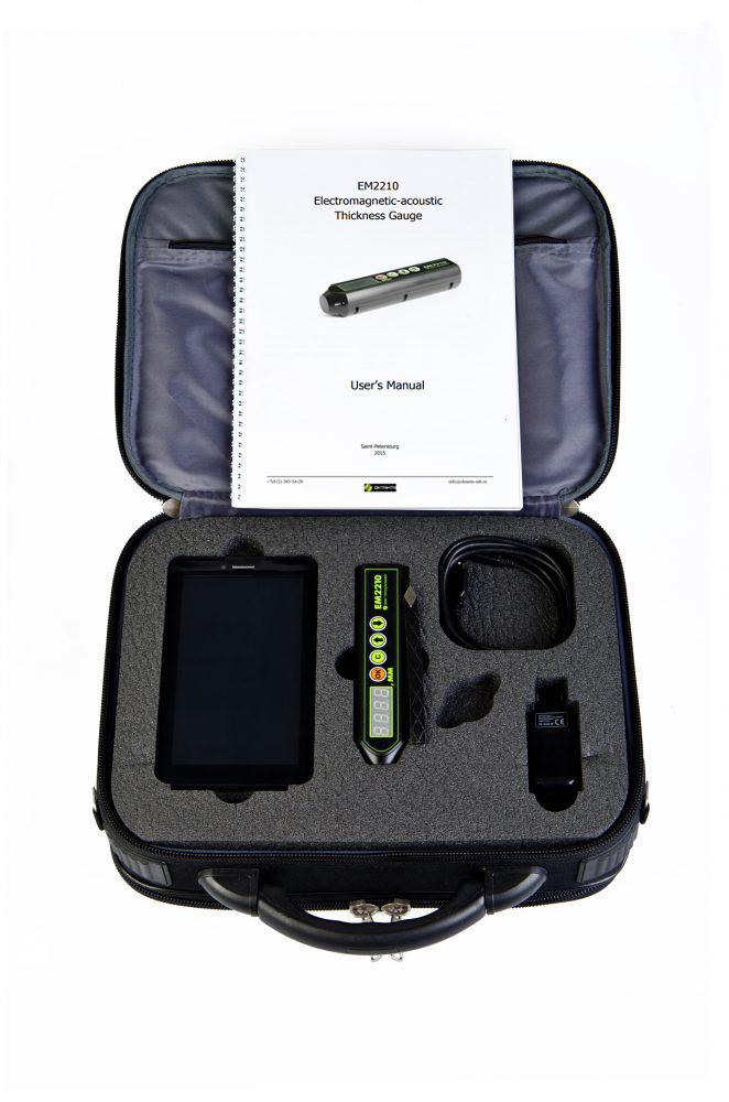 Мини ЭМА толщиномер EM2210 фото 1