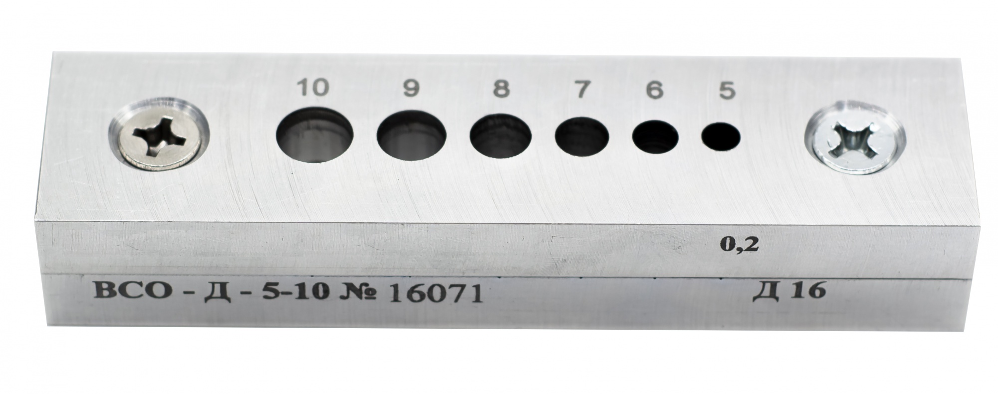 Образцы для вихретокового контроля фото 5